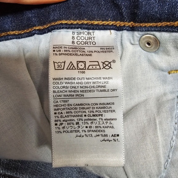 Old Navy Jeans Womens 8 Short (Fits 31x25.5) Blue Bootcut Mid Rise Denim Y2K - Picture 8 of 15